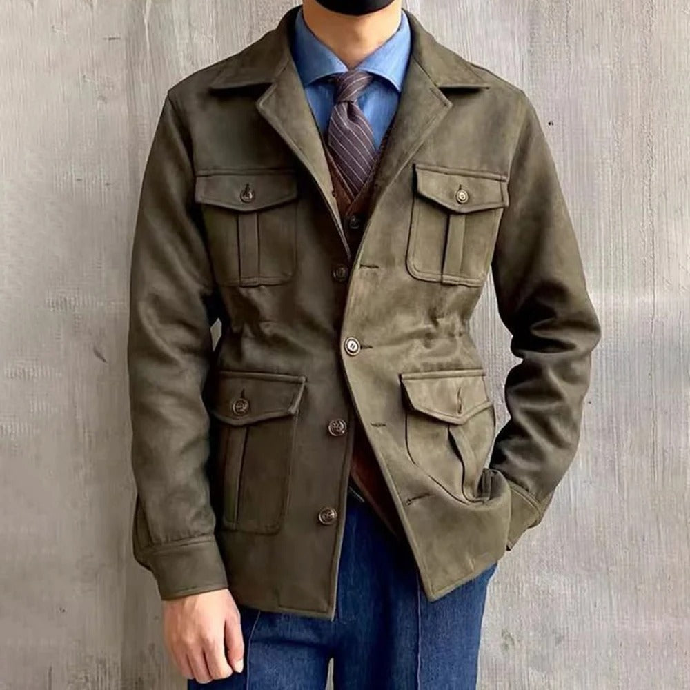 Invoux Balmoral Suede Hunting Jacket