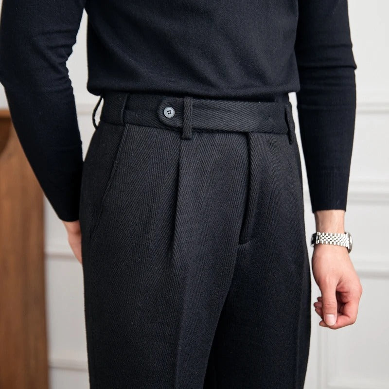 Invoux Bellagio Wool Trousers