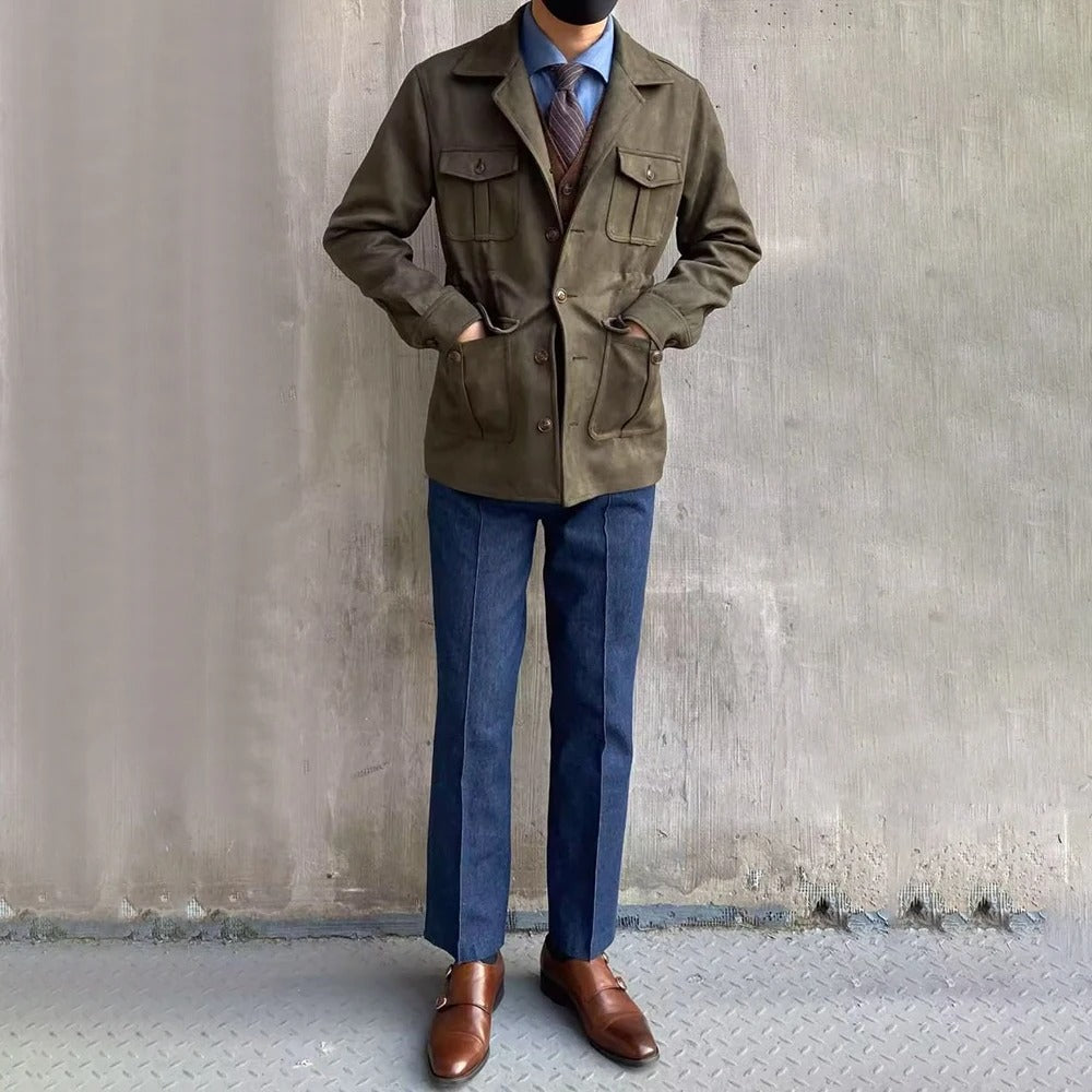 Invoux Balmoral Suede Hunting Jacket
