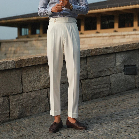 Invoux Delacroix Double Button Trousers