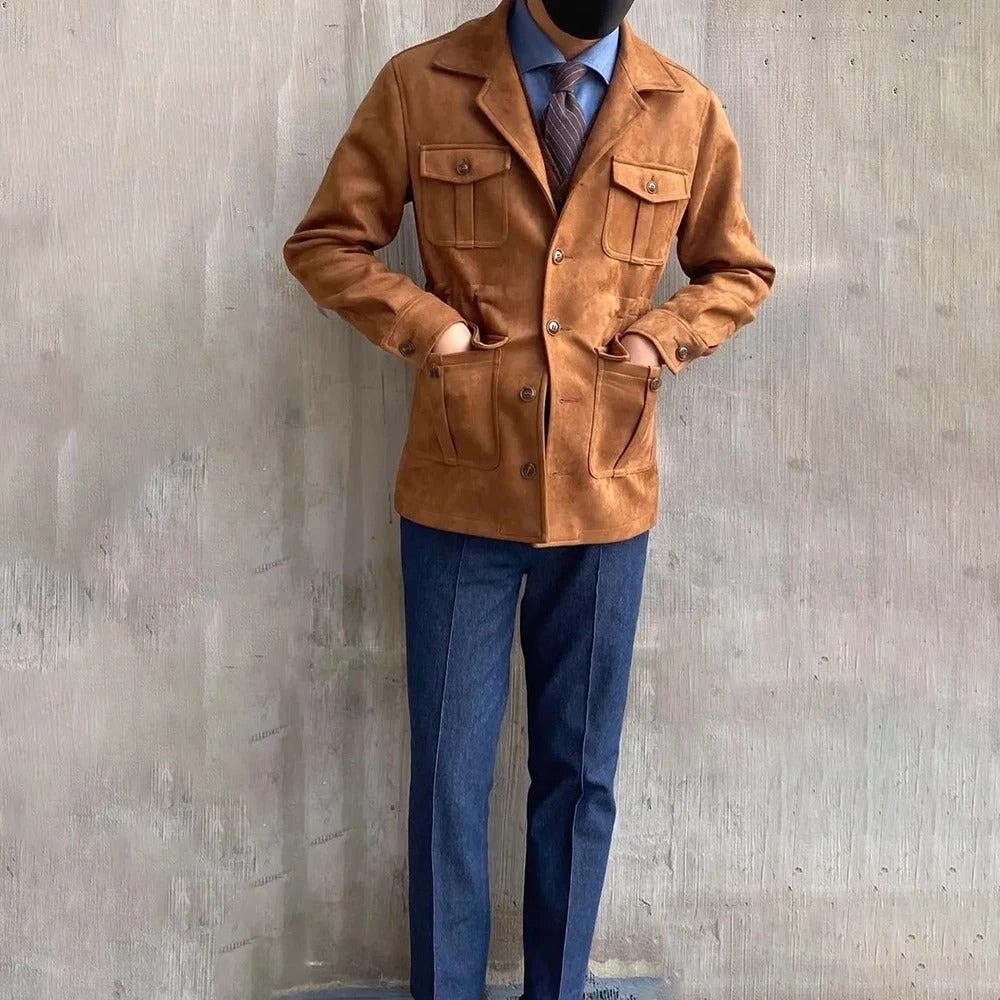 Invoux Balmoral Suede Hunting Jacket